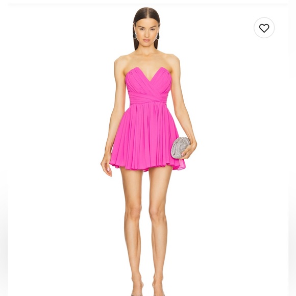Michael Costello Dresses & Skirts - Michael Costello Fuchsia Mini Dress